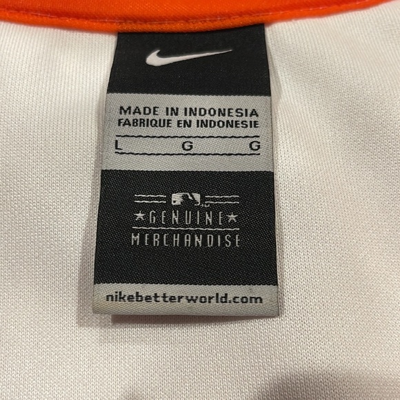 Nike Giants Full Zipper Genuine Merchandise L/S Jacket. NWOT - Picture 6 of 8